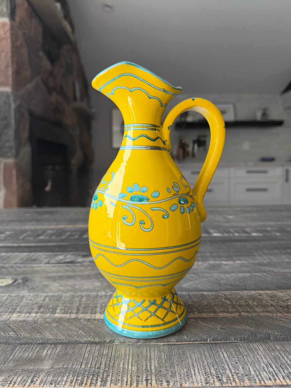 Vintage MCM Fratelli Fanciullacci Italian Pottery Pitcher/Vase
